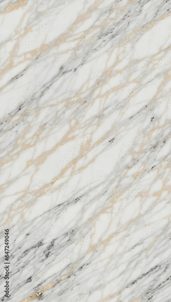 Obraz premium Full screen background with monochrome white marble