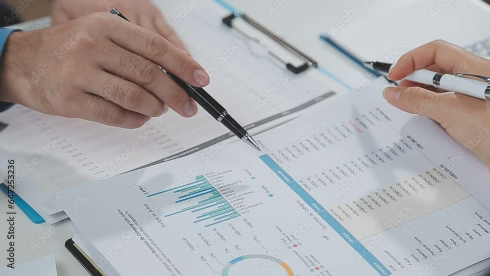 Close up of Business team analyzing income charts and graphs with modern laptop computer. Business analysis and strategy concept. Close up of Business team analyzing income charts and graphs with modern laptop computer. Business analysis and strategy concept.
