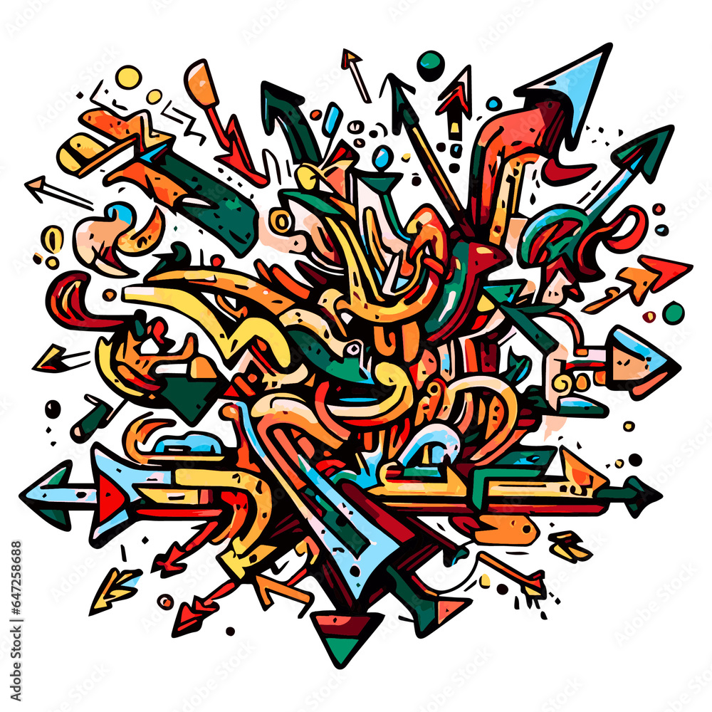 Naklejka premium arrow picture, It's so beautiful. 