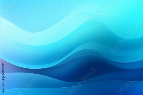 Gradient background in light blue color. Generative AI