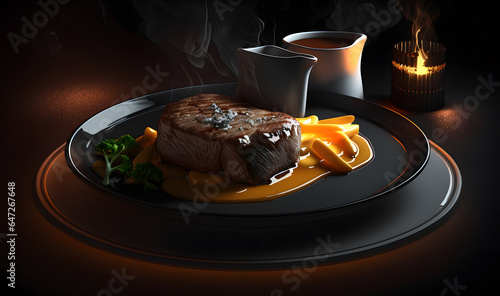 steak deicious realistic photo