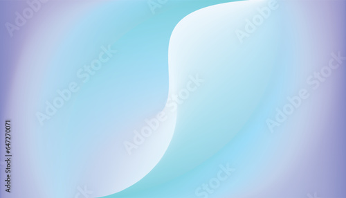 Crystal Blue Aesthetic gradient abstract background