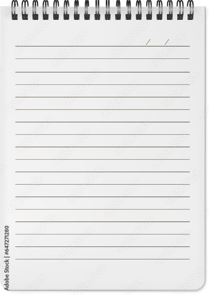 Ruled note page Ruled note page