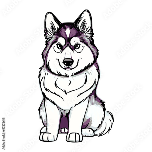 Dog picture  Siberian Husky  It s so beautiful.