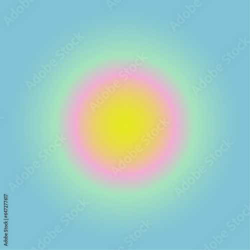 Rainbow blurred aura  abstract texture poster. Positive energy  glow  soul. 