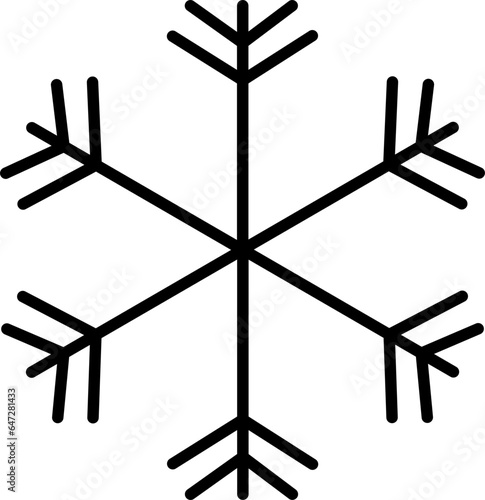 Snowflake Outline