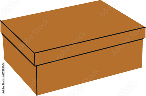 Cardboard Shoe Box
