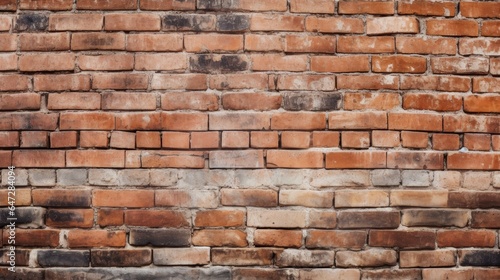 Old red brick wall background  abstract texture pattern backdrop