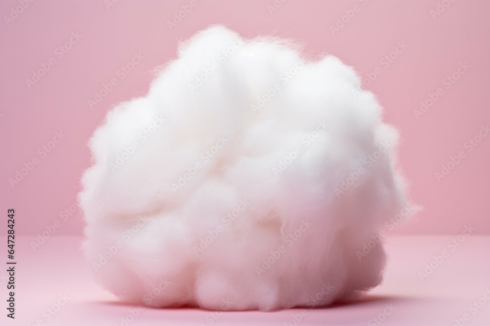 A beautiful cloud of soft cotton on a pink surface. Perfect for adding a touch of elegance and comfort to your designs. A beautiful cloud of soft cotton on a pink surface. Perfect for adding a touch of elegance and comfort to your designs.