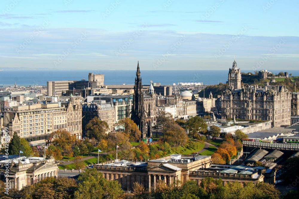 Cityscape of Edinburgh