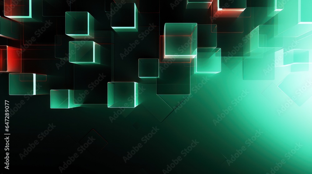 Design Template for Green Cubes Design Template for Green Cubes