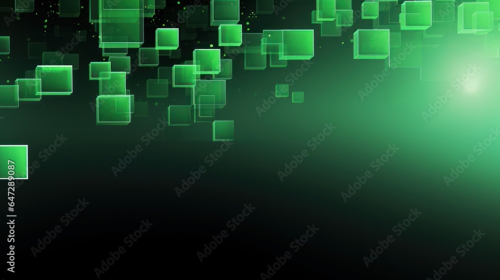 Design Template for Green Cubes Design Template for Green Cubes
