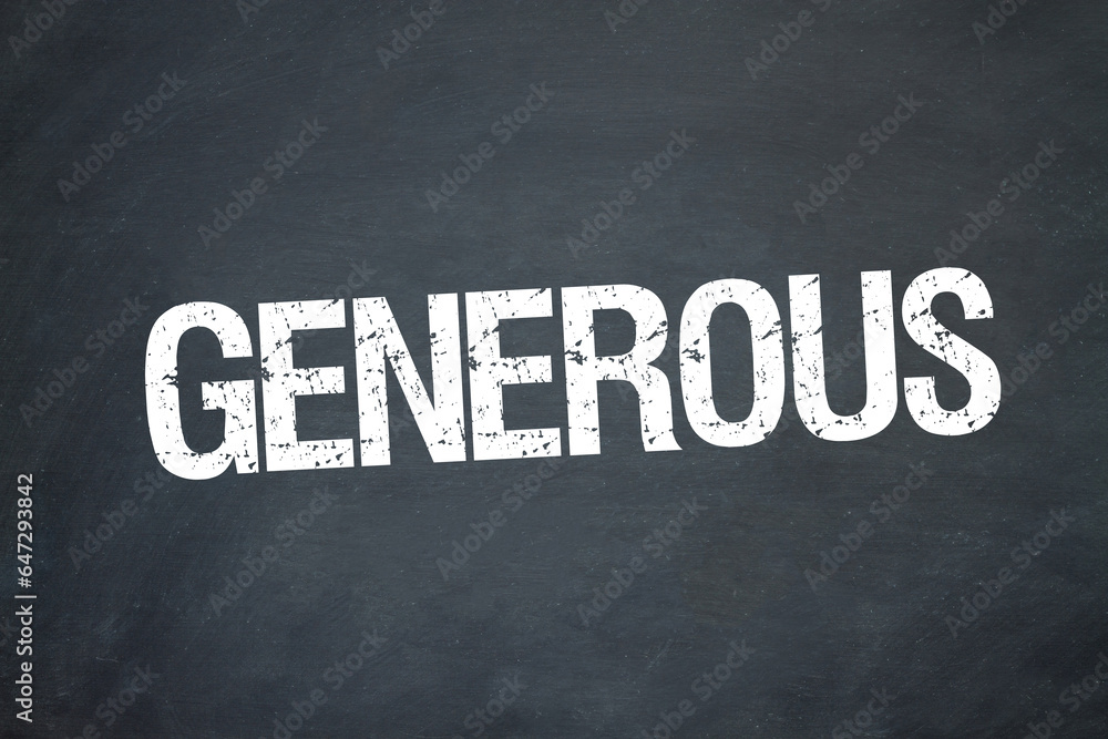 Obraz premium generous 