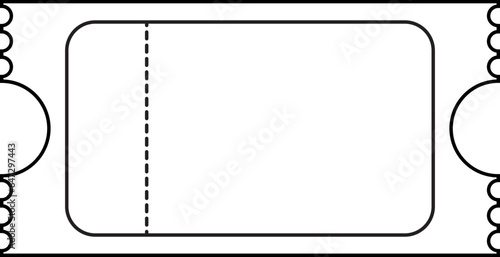 Movie and Cinema Ticket Outline