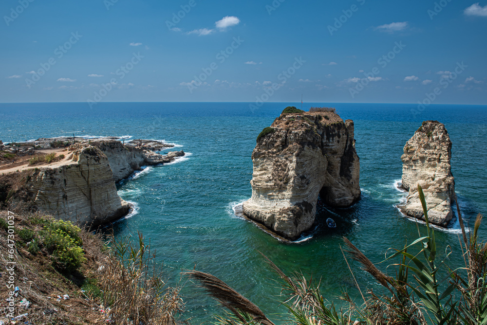 Obraz premium Discovering the city of Beirut, Lebanon