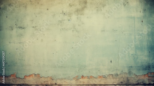 Beautiful abstract grunge blue painted wall background with copy space  old cracked paint.