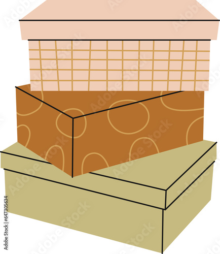 Cardboard Shoe Boxes