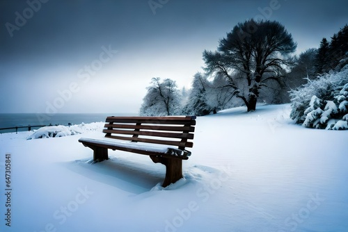 bench in the park © The Image Studio