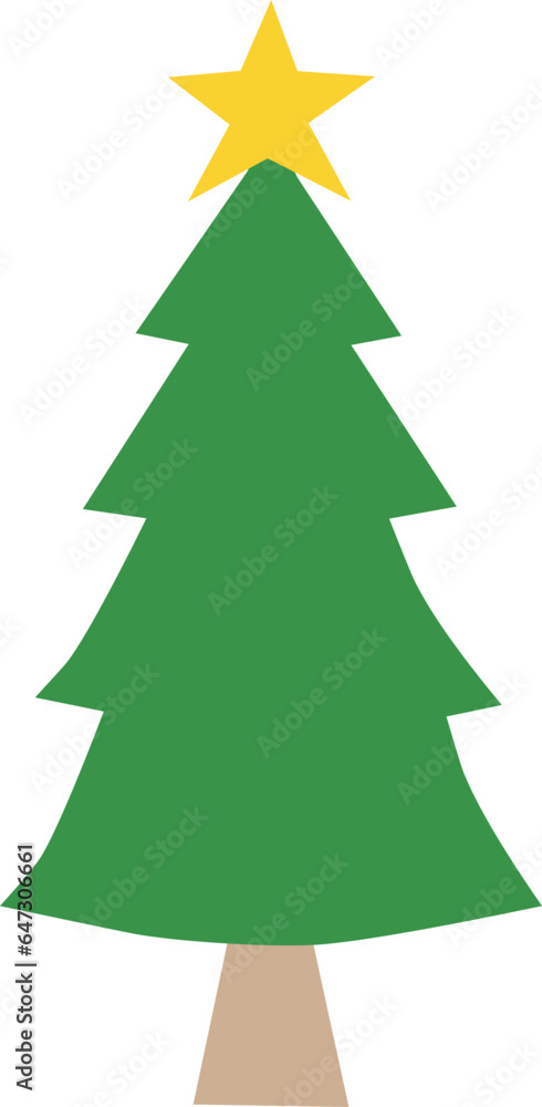 Christmas Tree with Star Christmas Tree with Star