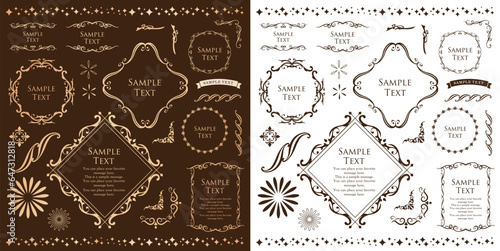 ロマンチックでゴージャスな大人かわいいアンティークフレーム	
