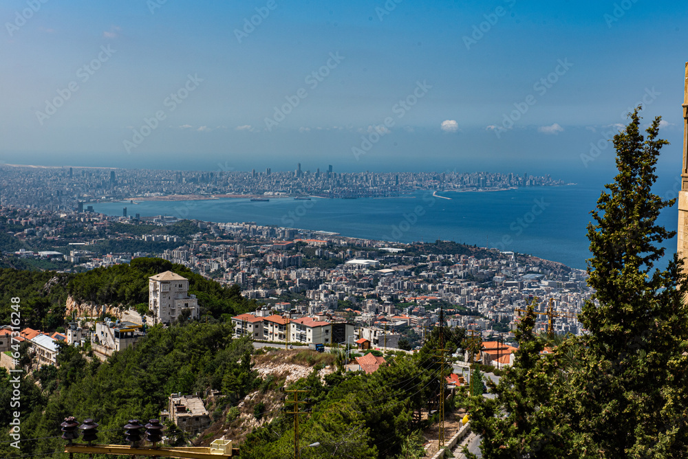 from the heights of Harissa