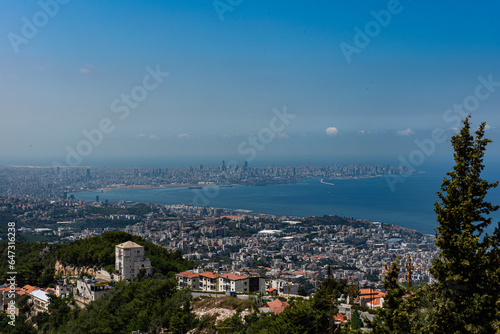 from the heights of Harissa