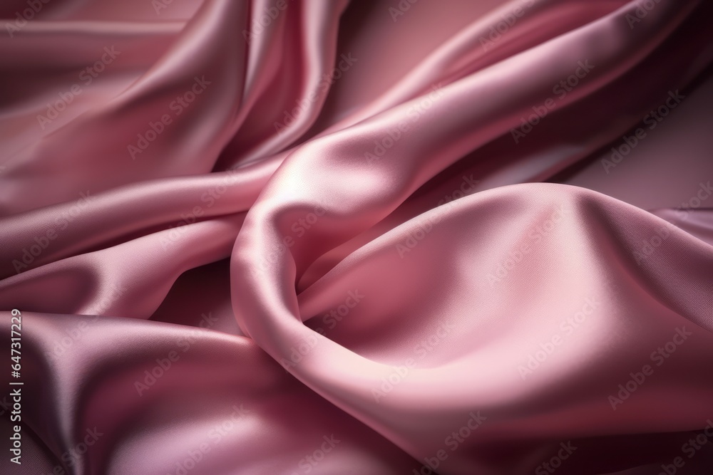 Pink silk background. Generative AI Pink silk background. Generative AI