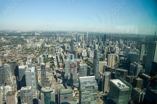 view of Toronto from above