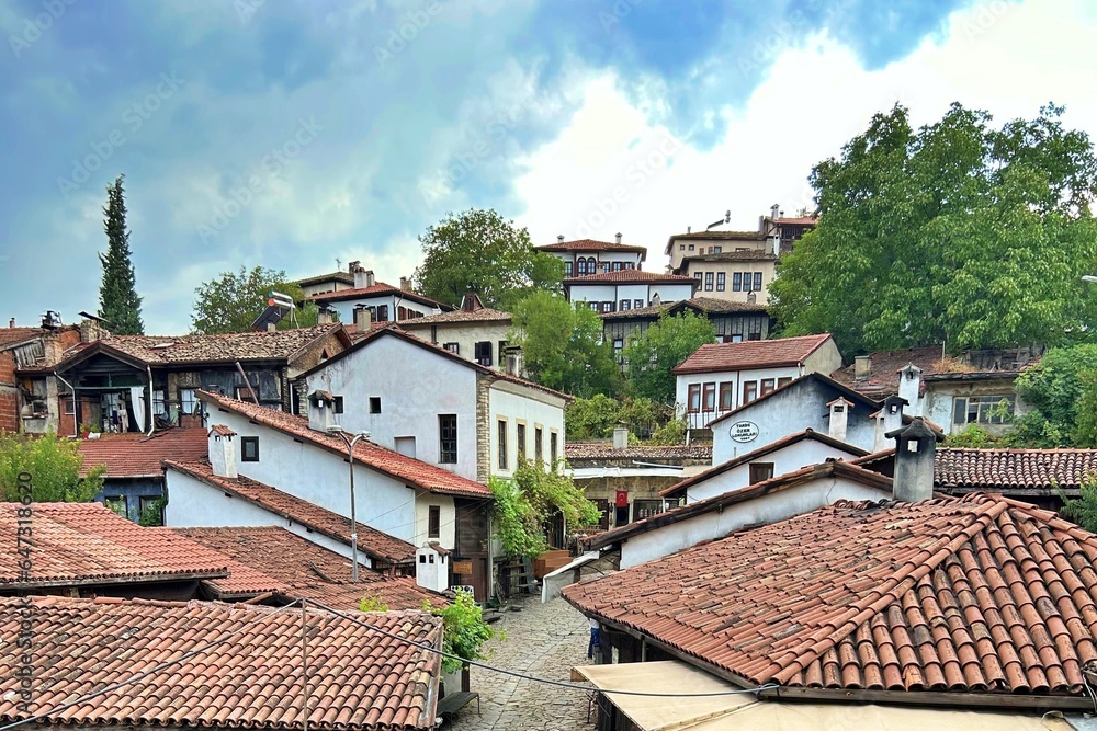 View of Safranbolu town ,n Karabük, Turkey.