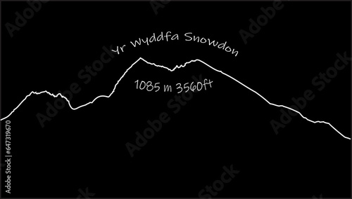 Snowdon Wales, snowdonia
