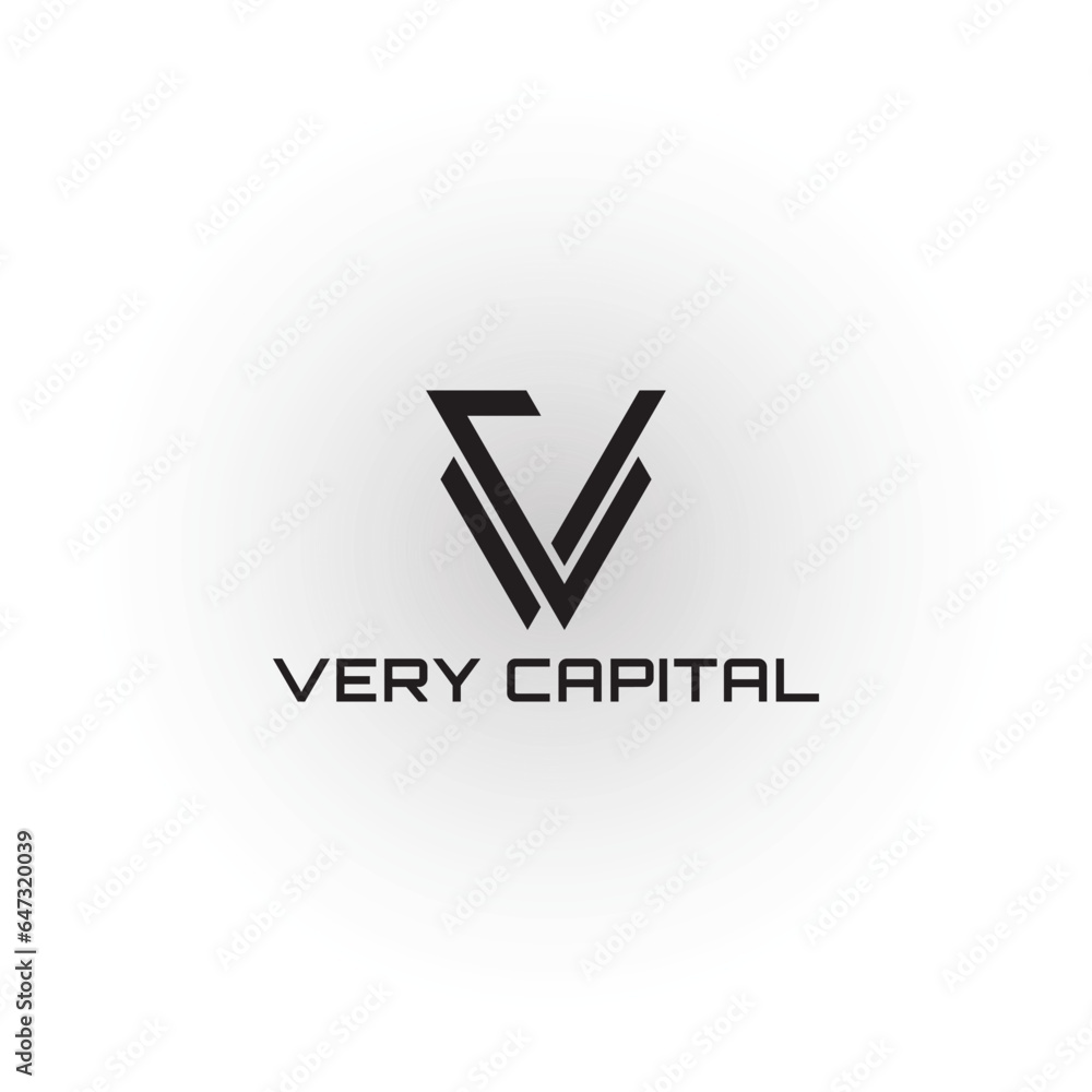 professional-creative-monogram-vc-cv-v-c-letter-logo-design-template