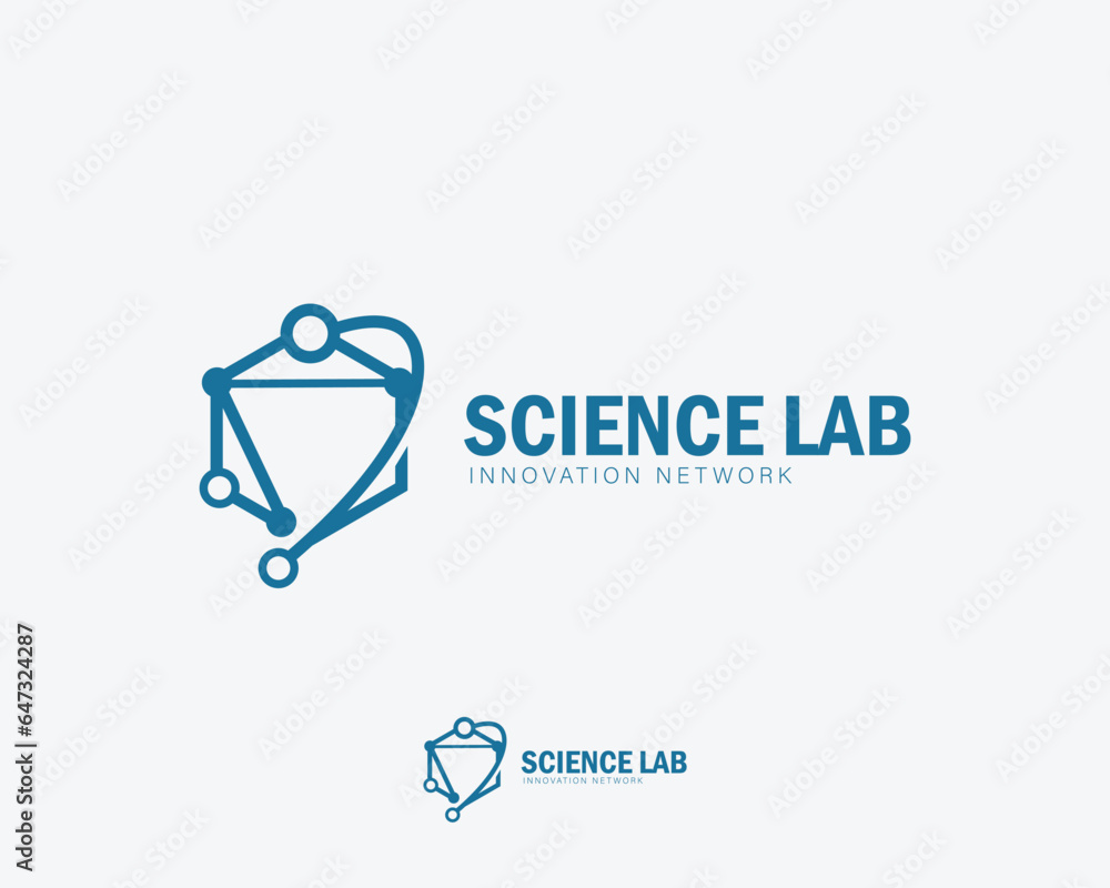 molecule logo creative science lab design concept hexagon tech connect network biology smart idea innovation molecule logo creative science lab design concept hexagon tech connect network biology smart idea innovation