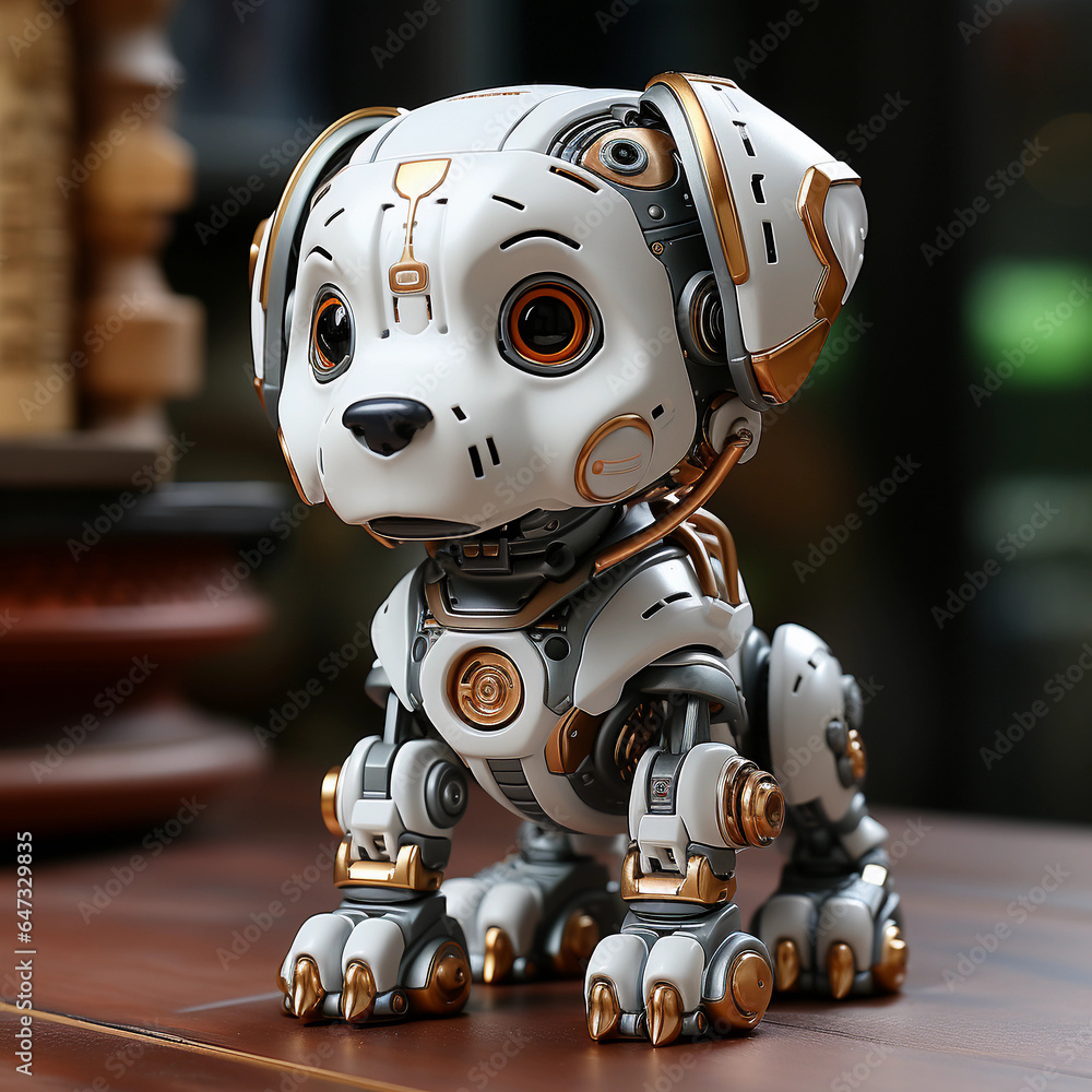 Fototapeta premium robot dog