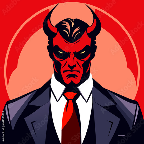 devil businessman