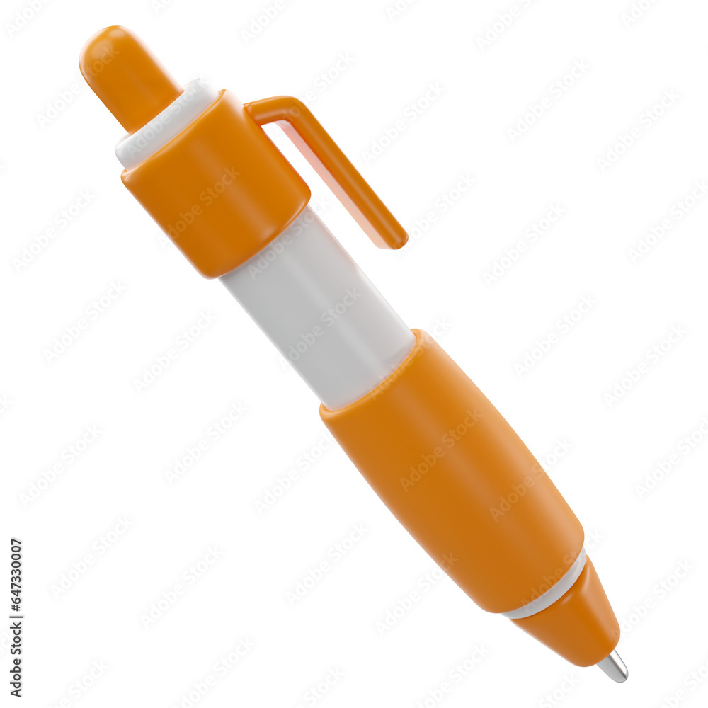 3d Illustration pen of back to school icon
3d Illustration pen of back to school icon
