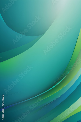 Vector smooth blue green background