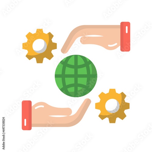 Global preferences Vector Icon

