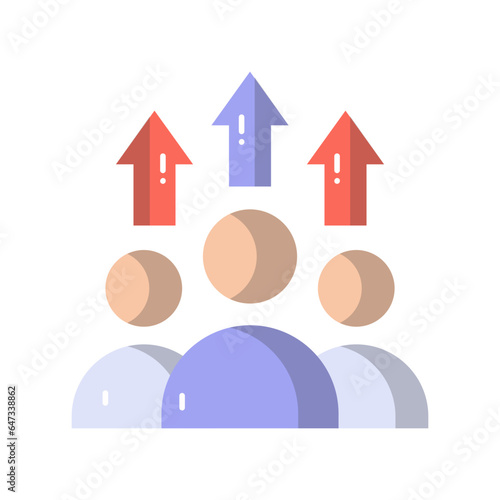 Team development Vector Icon

