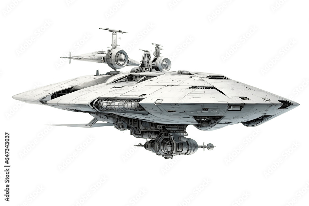 A Close Look At The Voyager Spacecraft Isolated On A Transparent