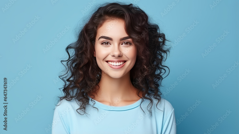 photograph of Portrait of attractive cheerful girl demonstrating.,generative ai photograph of Portrait of attractive cheerful girl demonstrating.,generative ai