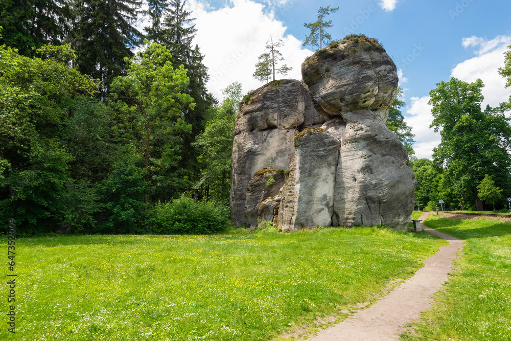 Adrspach Teplice rock city in Czech Republic Adrspach Teplice rock city in Czech Republic