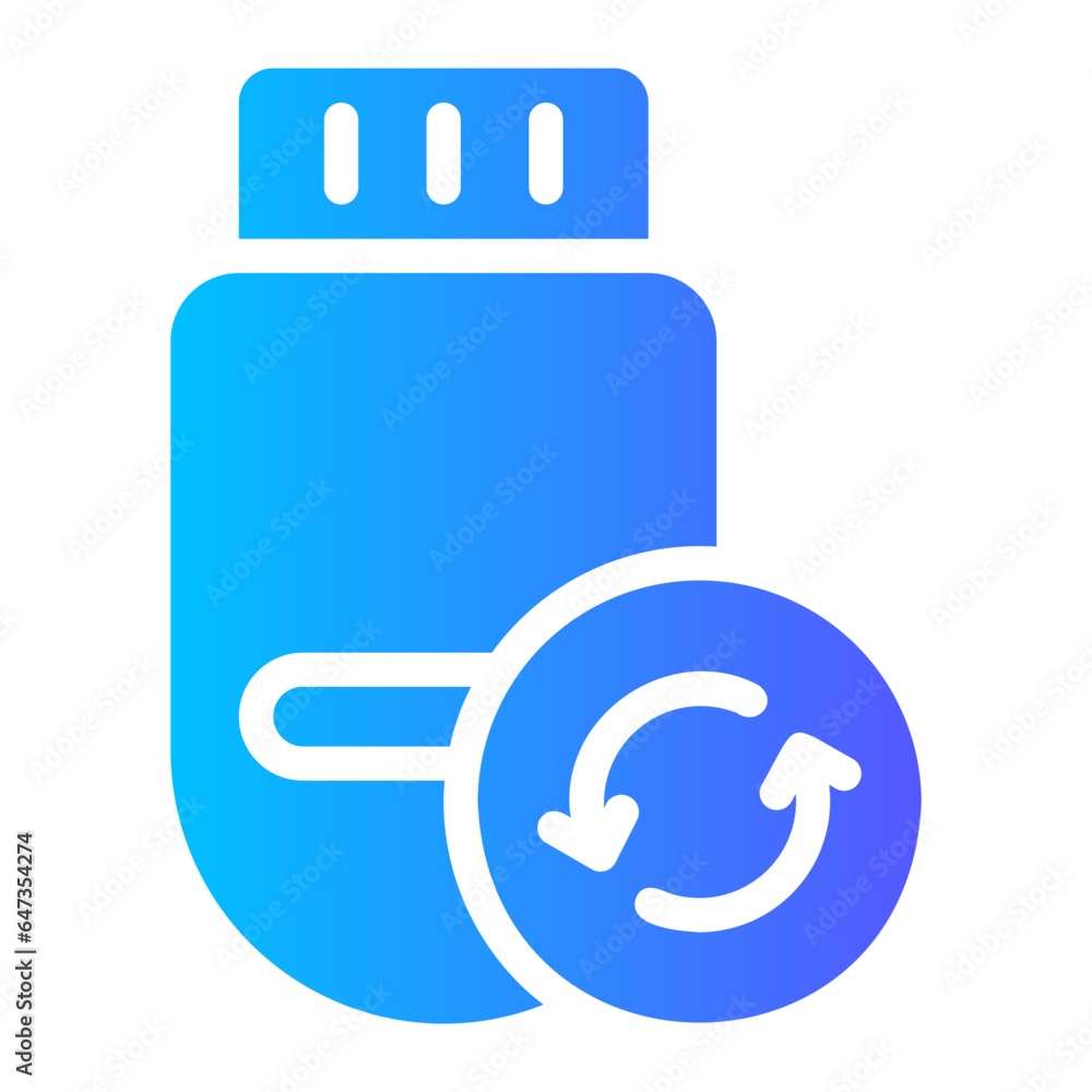 pendrive gradient icon pendrive gradient icon