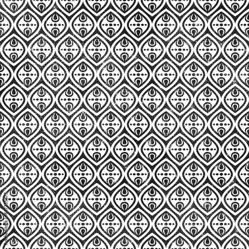 Retro nahtlos Muster mit Diamant Glitzer Effekt, weißer Hintergrund