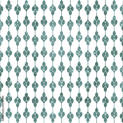 Retro nahtlos Muster mit Diamant Glitzer Effekt, weißer Hintergrund