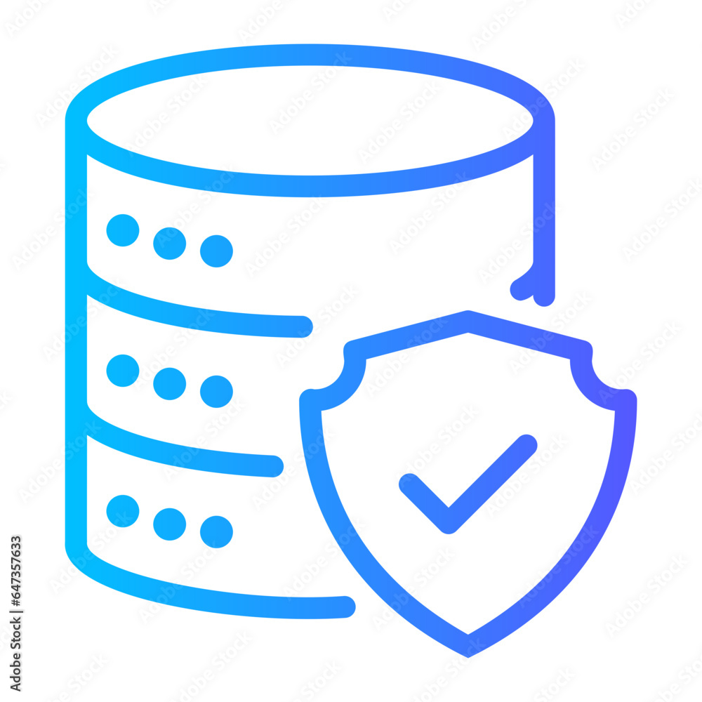 security gradient icon security gradient icon