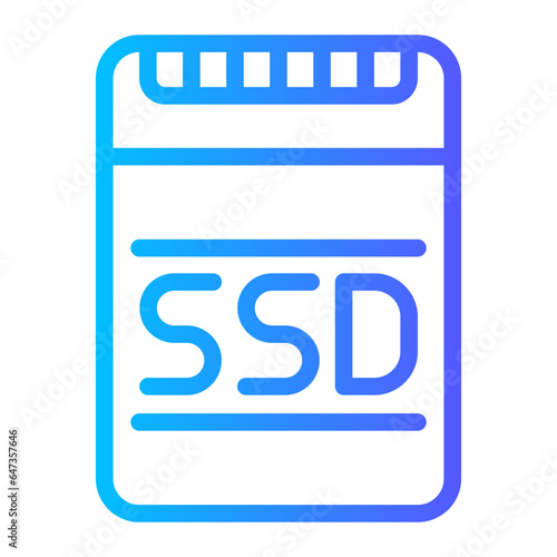 ssd gradient icon