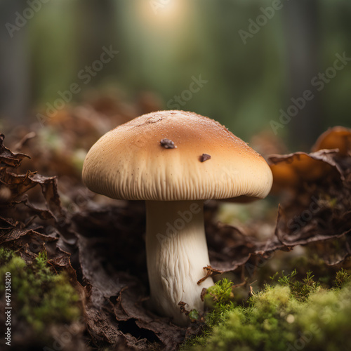 Mushroom , Generative AI illustrations