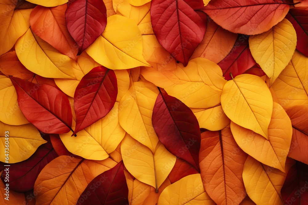 Autumn Leaves Background and Texture for Design