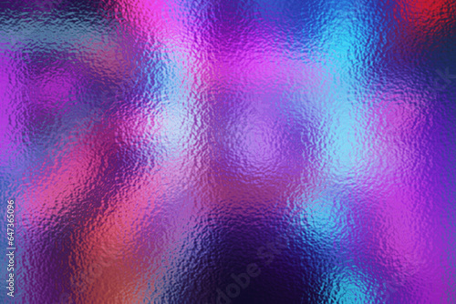 Abstract Defocused Foil Texture Hologram Background