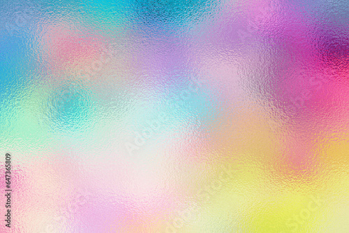 Abstract Defocused Foil Texture Hologram Background